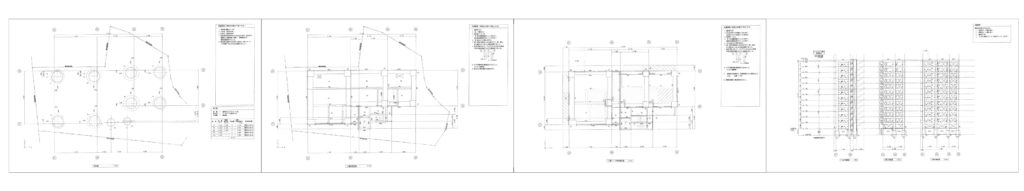 RC躯体積算ソフト販売「夢」：構造図1